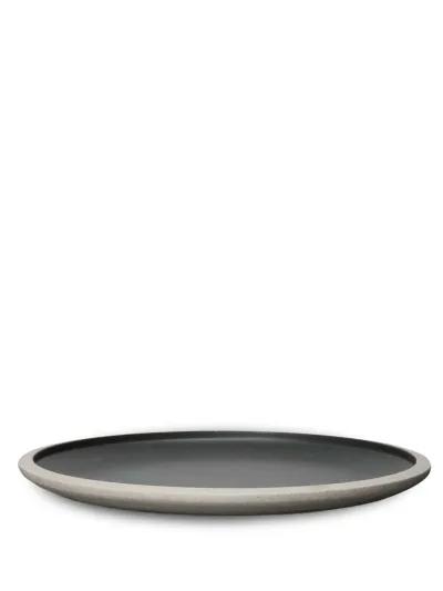 Plate Fumiko (12) Beige/ black