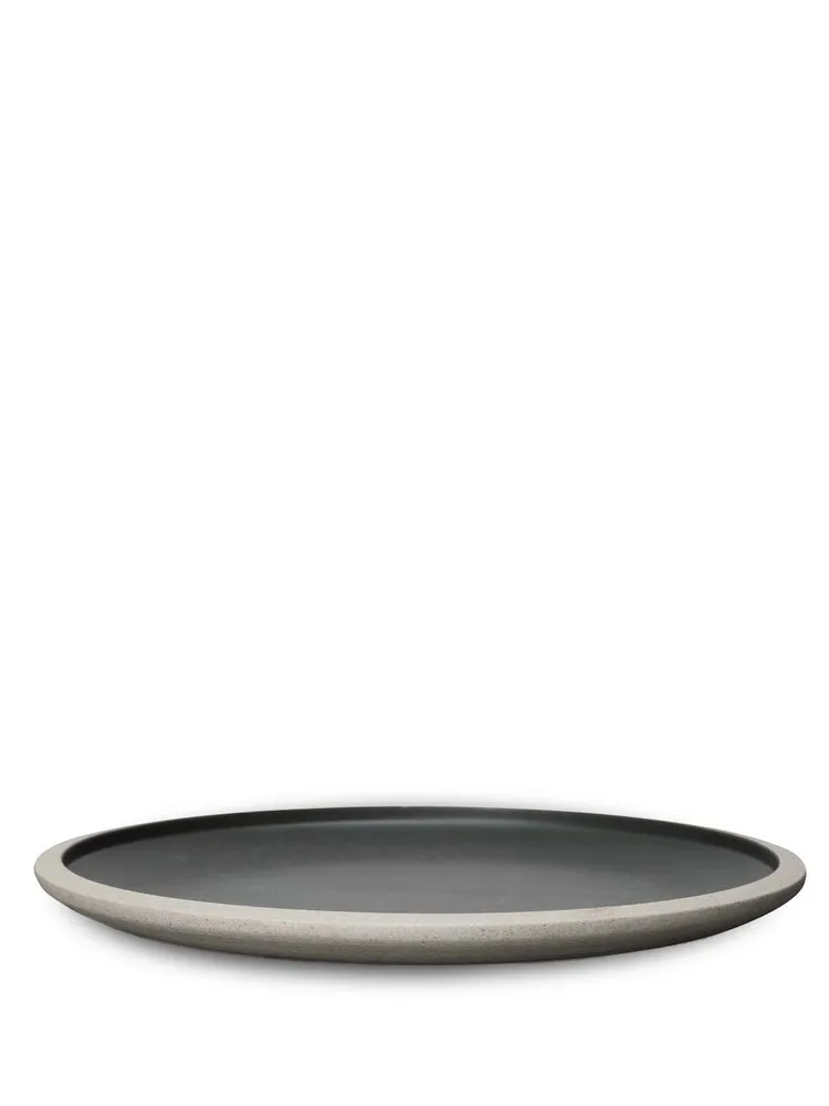 Plate Fumiko (12) Beige/ black