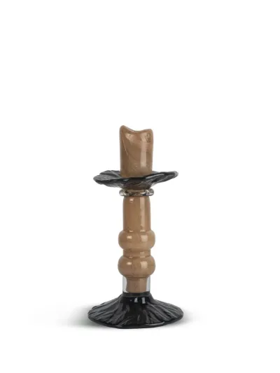 Candlestick Lara S Beige/black