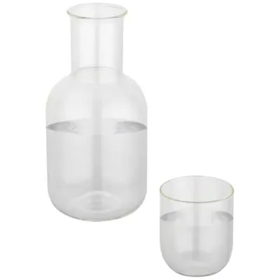 Amelie sett med glasskaraffel og kopp, matt overflate