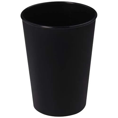 Solid svart