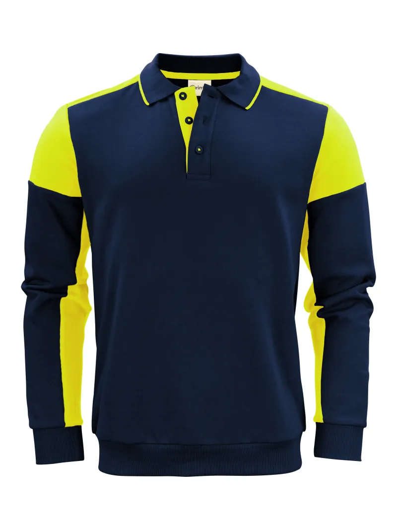 Navy / Neon Yellow