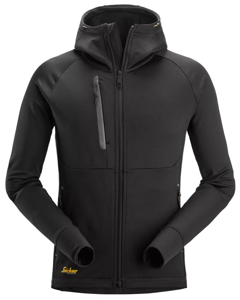 FlexiWork, Polartec® Power Stretch® mellomlagsjakke med hette