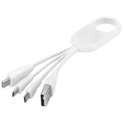 Troup 4-i-1 ladekabel med type-C tupp