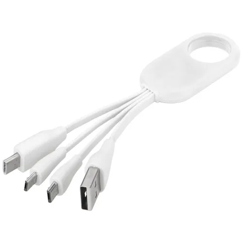 Troup 4-i-1 ladekabel med type-C tupp
