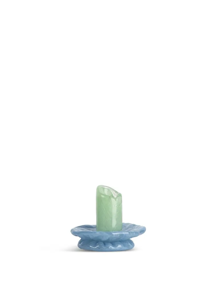 Candlestick Lara XS Minty green/light blue