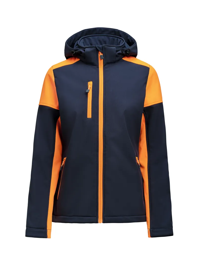 Navy / Neon Orange
