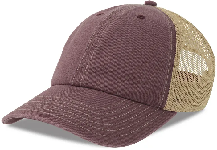 Burgundy-Khaki
