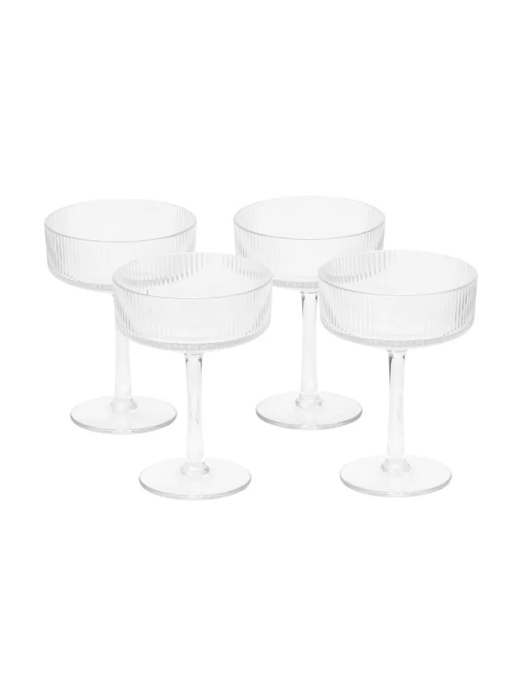 LN 4-pack Ice Cream Bowl RPET Transparent