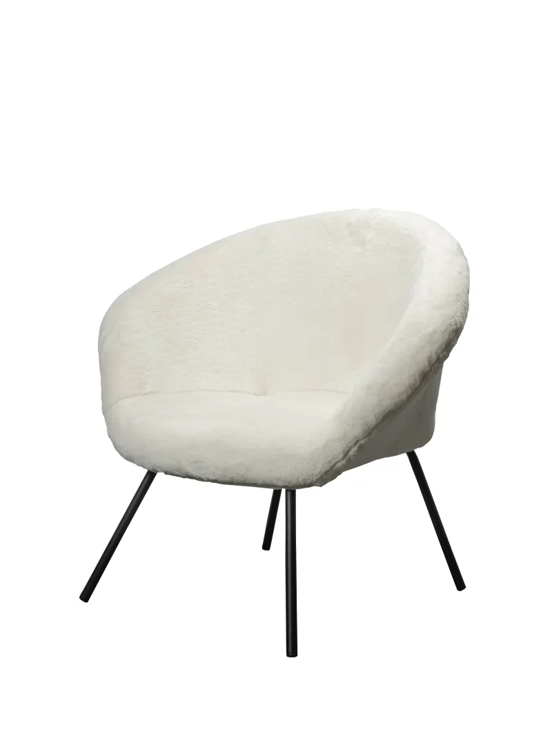 Lounge chair Theodore (1) White