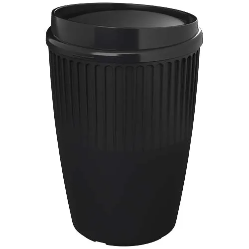 Solid svart
