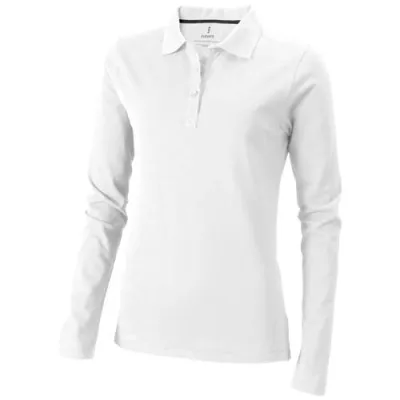 Calgary 180 g/m² langermet polo dame