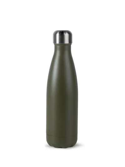Nils steel bottle PC Green Pantone 4228C
