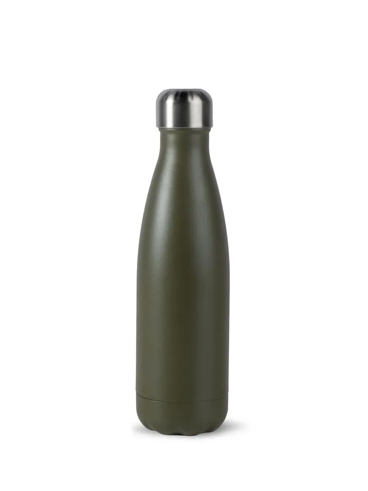 Nils steel bottle PC Green Pantone 4228C