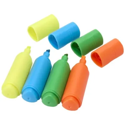 Mini sett med markeringspenner av resirkulert plast