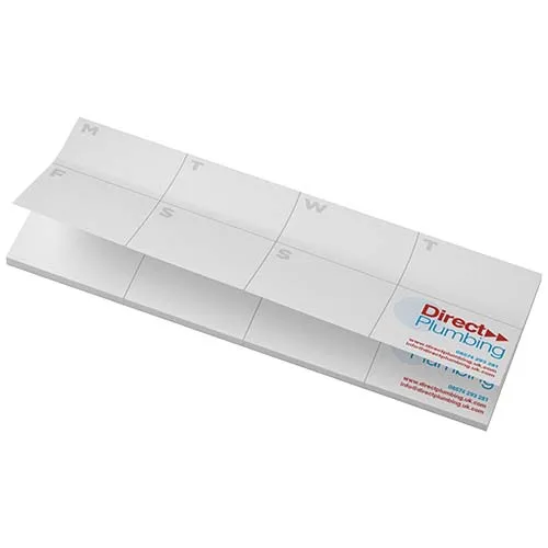 Sticky-Mate® resirkulerte klistrelapper med trykt kalender