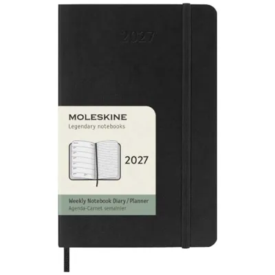 Moleskine 12 måneders ukeskalender lommeformat, mykt omslag