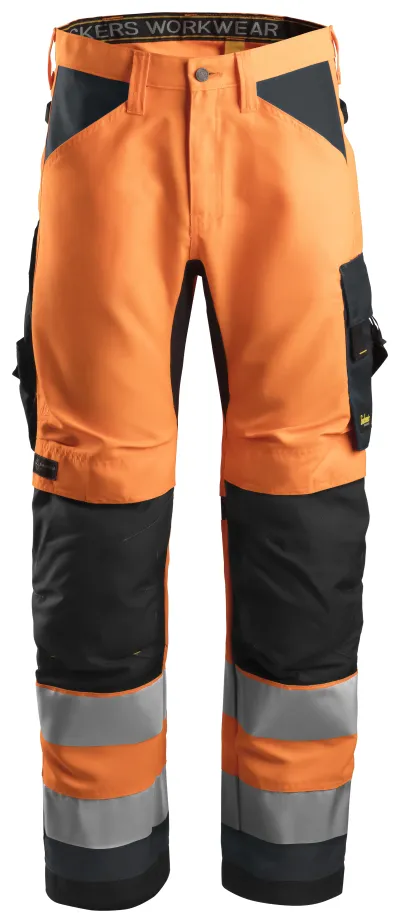 High-Vis Arbeidsbukse+, Klasse 2