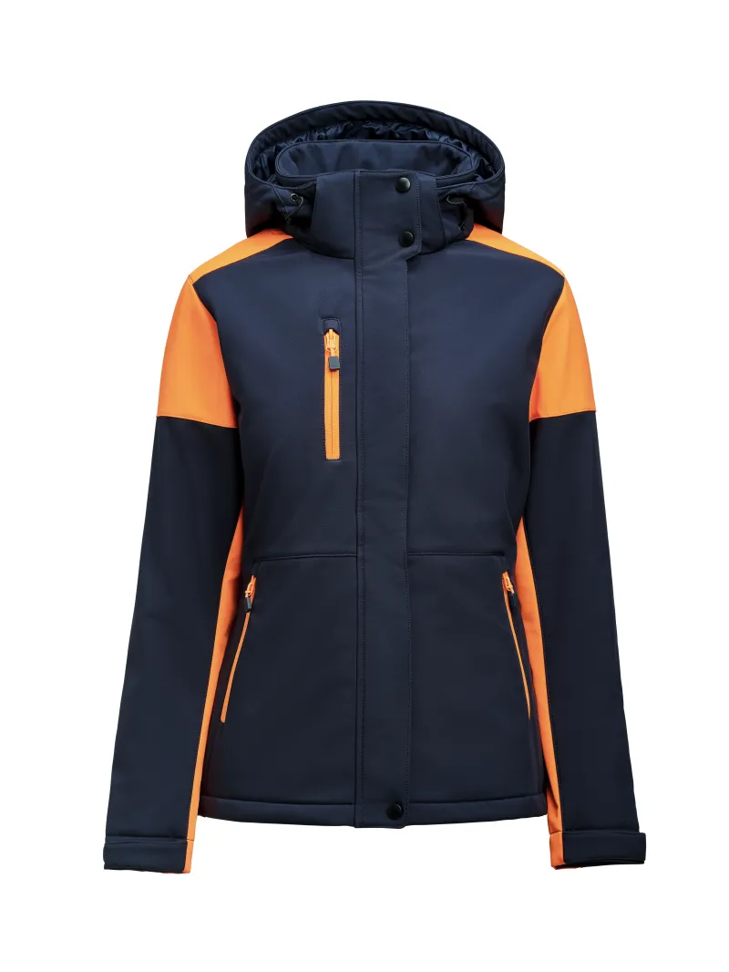 Navy / Neon Orange