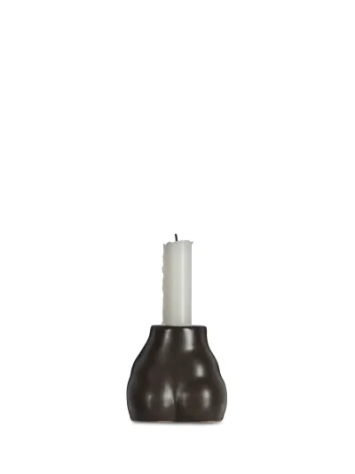 Candle holder Nature Dark brown