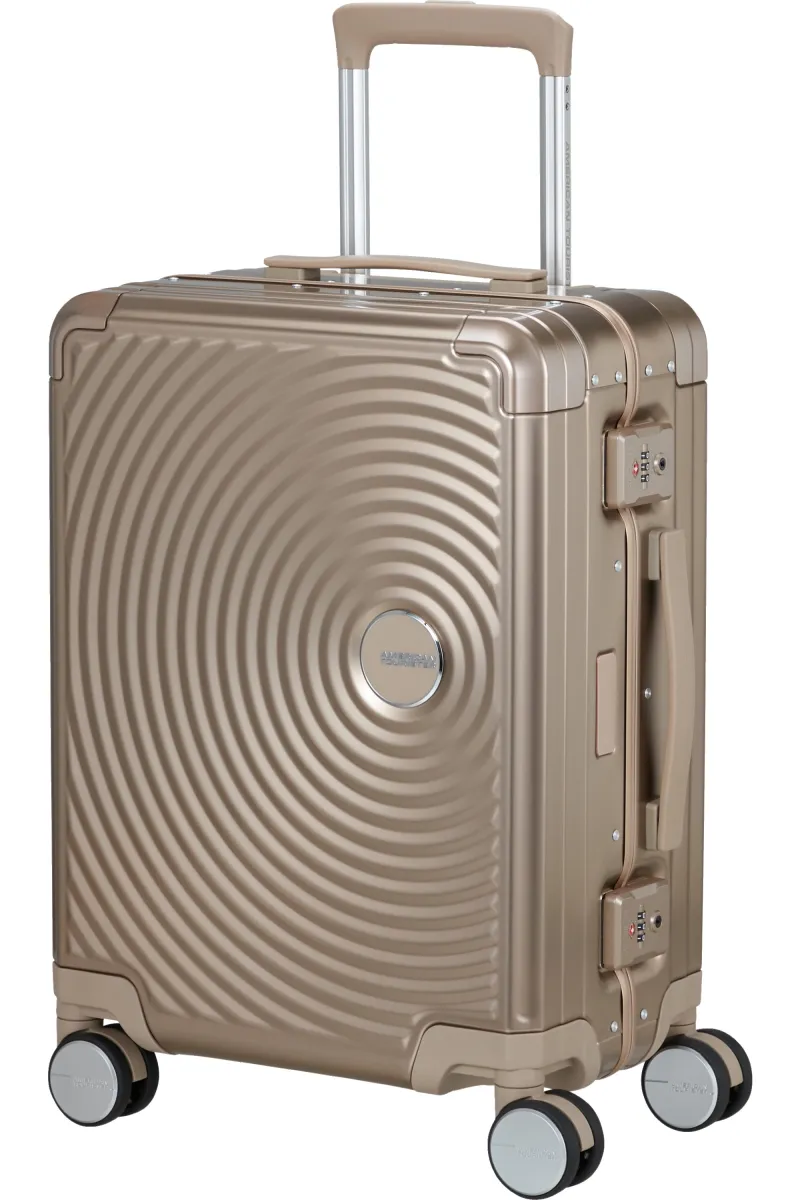 Soundbox Alu koffert 4 hjul 55cm