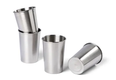 OH Steel mug single wall 4-pack 35cl