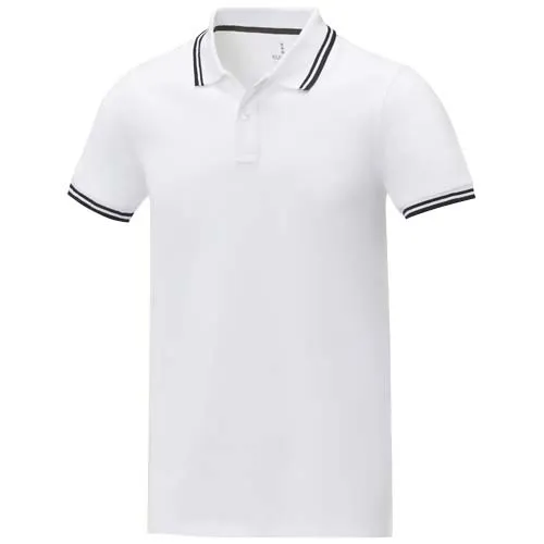 Amarago 200 g/m² kortermet polo med kontrastfarge herre