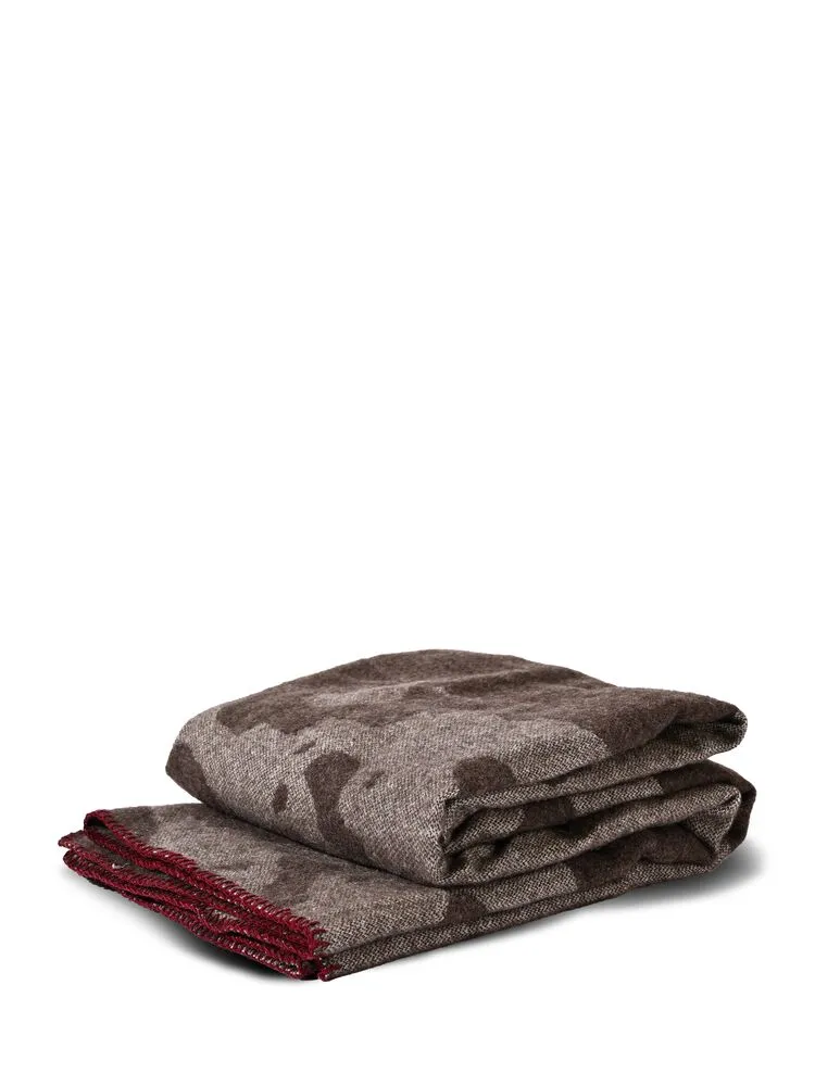 Throw Anima cow Brown