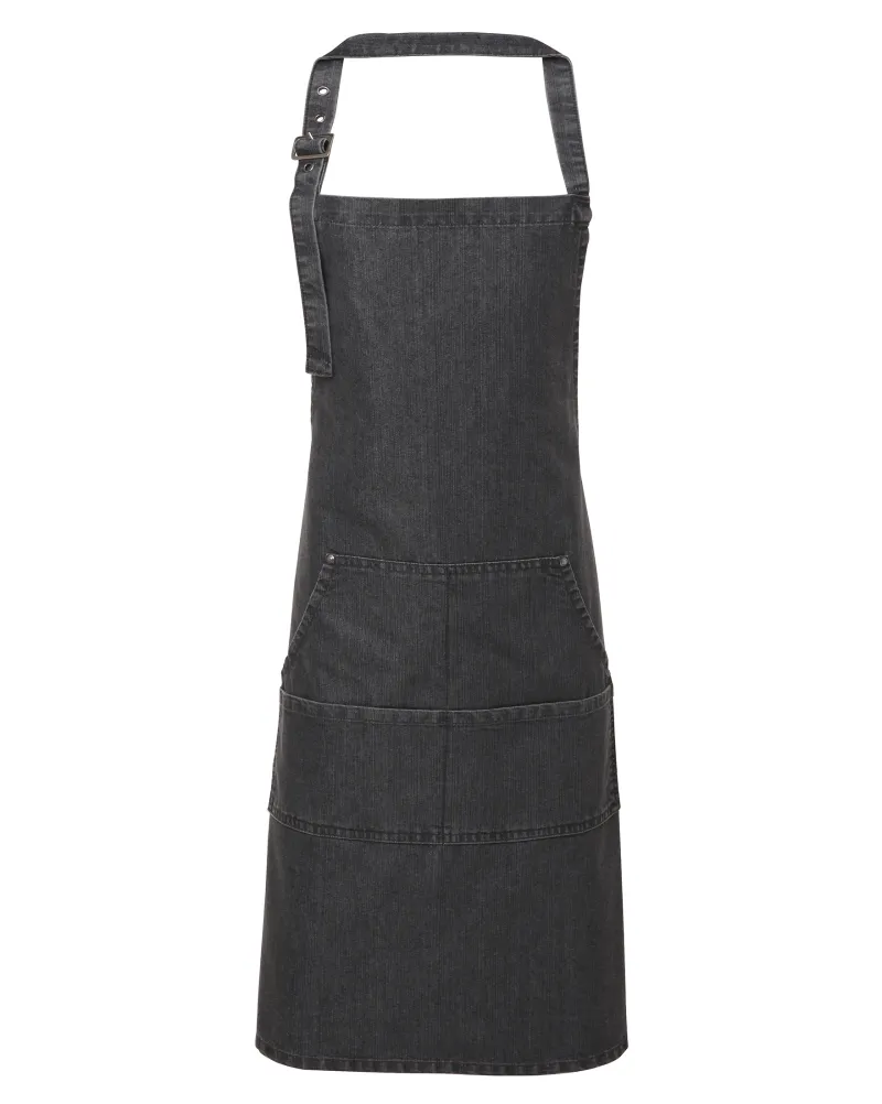 Denim Bib Apron Sort Denim