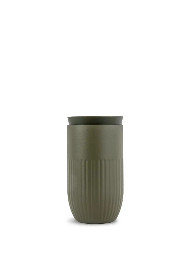 Tova travel mug Green Pantone 4228C