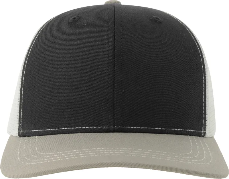 Black / Grey Melange / White