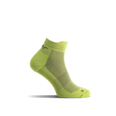 SOLID GEAR LIGHT PERFORMANCE SOCK GREEN LOW 2-PACK