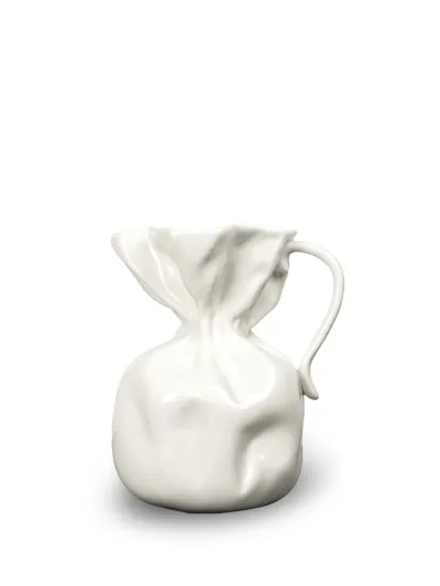 Jug Crumple (2) White