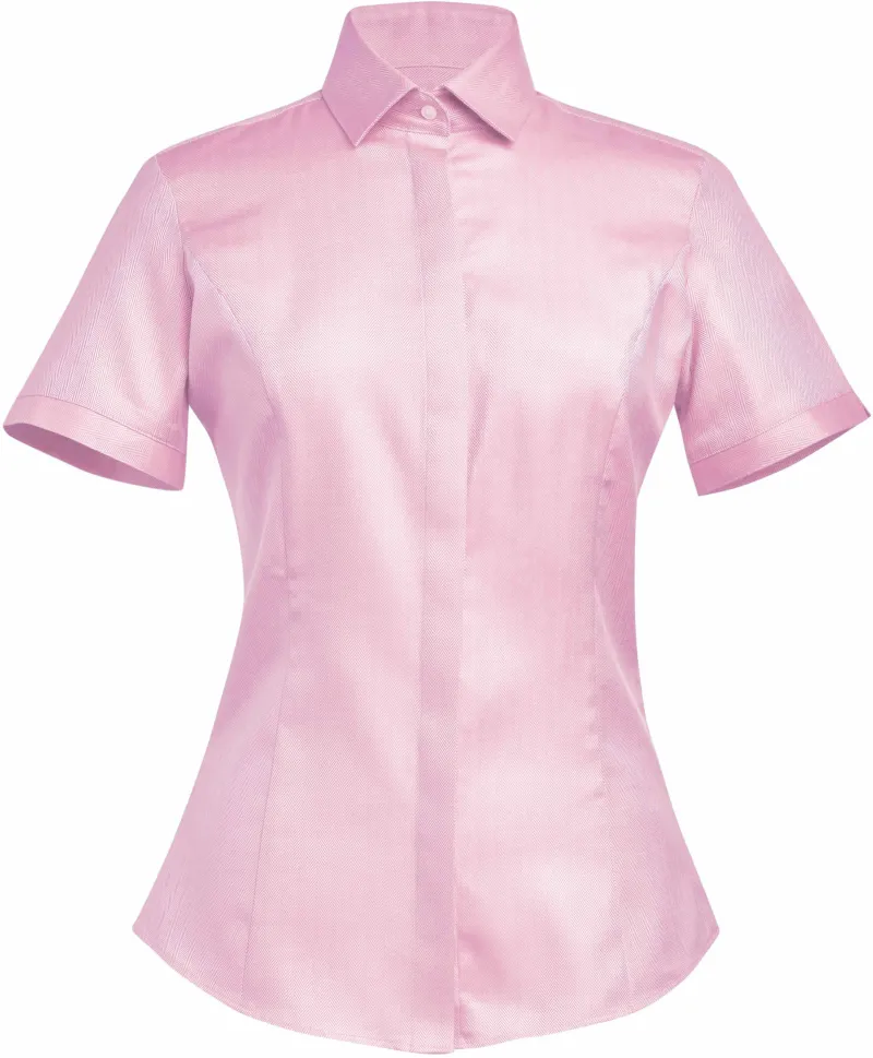Rosa Herringbone