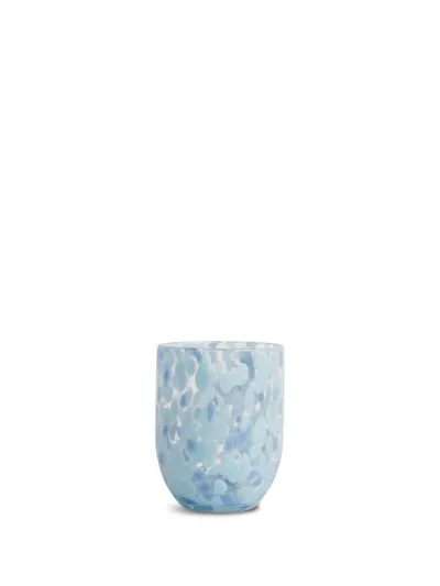 Glass Messy Blue