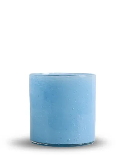 Candle holder Calore M Light blue