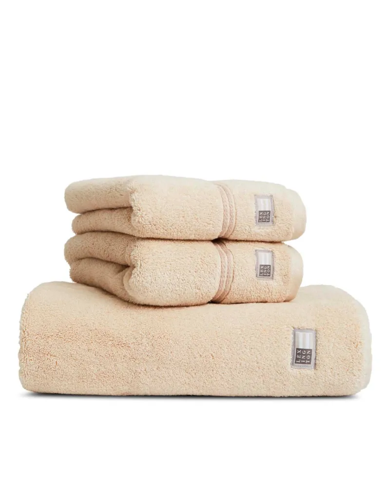 Lexington Hotel Towel White/Beige 100x150