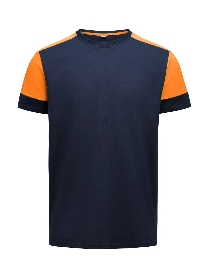 Navy / Neon Orange