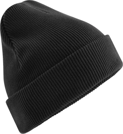 B830N Premium Organic Cotton Cuffed Beanie