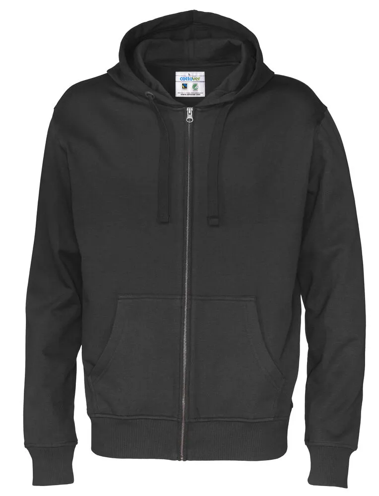Full Zip Hood Man (GOTS)