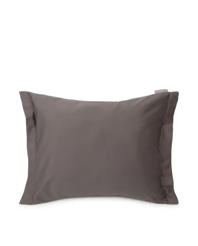 Hotel Cotton Sateen Pillowcase Charcoal 50x70