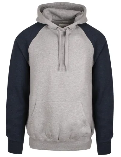 Harlem Raglan Grå/Marine