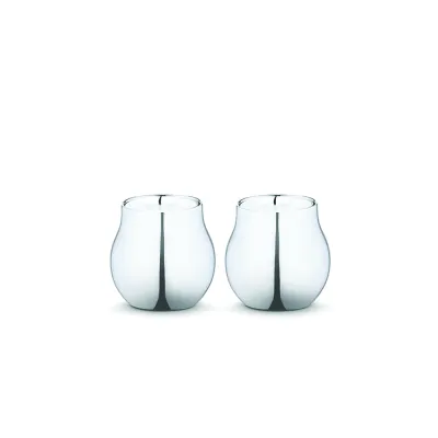 Cafu Tealight (2 Pcs) Blankpolert stål