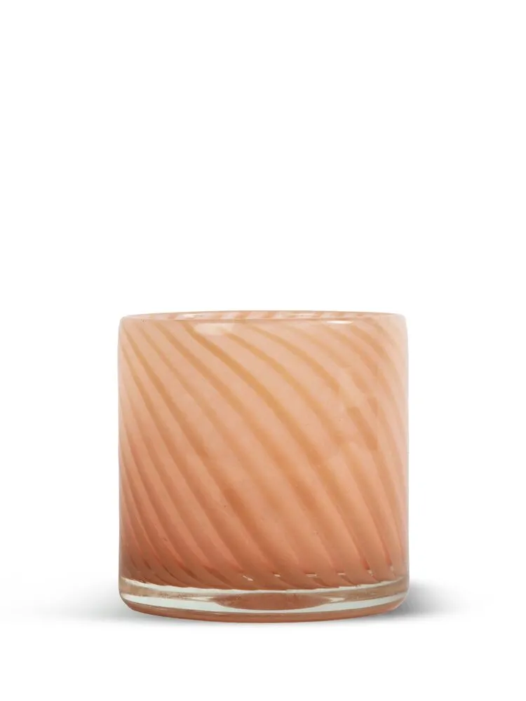 Candle holder Calore line M (4) Pink/beige