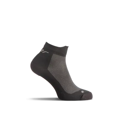 SOLID GEAR LIGHT PERFORMANCE SOCK BLACK LOW 2-PACK