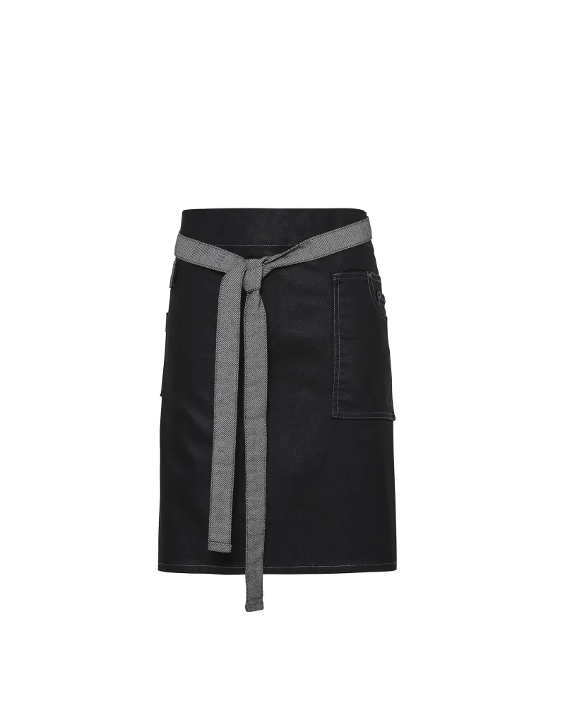 Divison Waist Apron Sort Denim