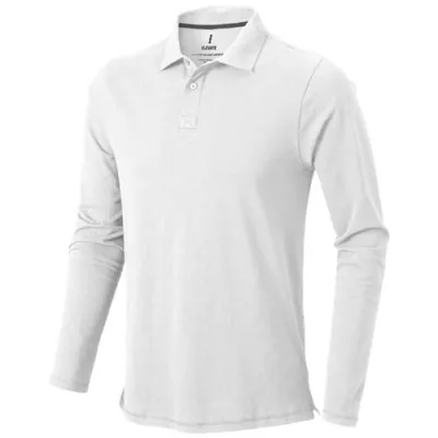 Calgary 180 g/m² langermet polo herre