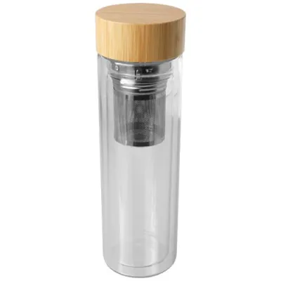 Bailey 400 ml infuserflaske av borsilikatglass med bambuslokk