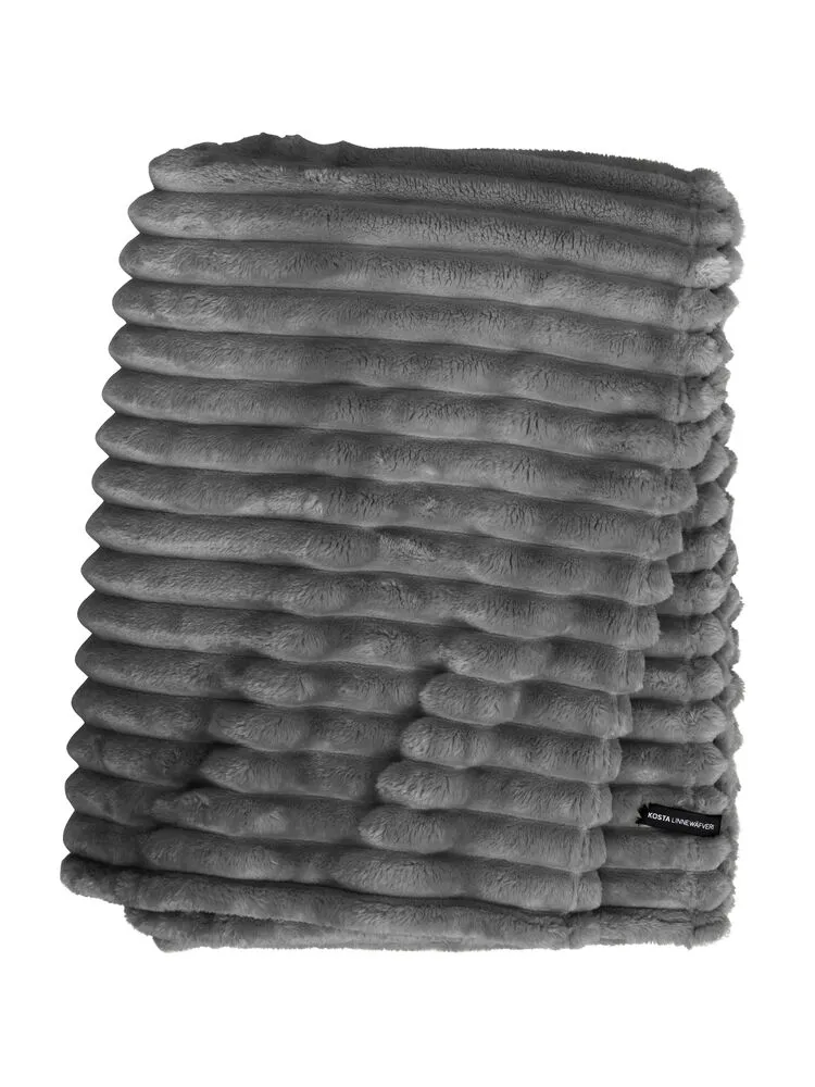 KL Rabbit Fur Plaid