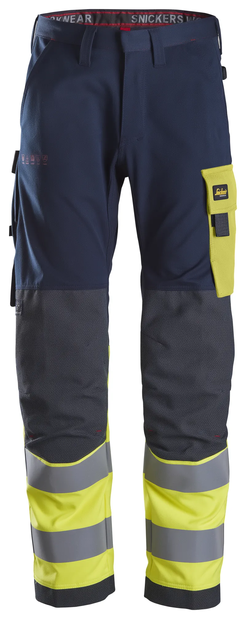 ProtecWork, Flammehemmende Arbeidsbukse High-vis, klasse 1